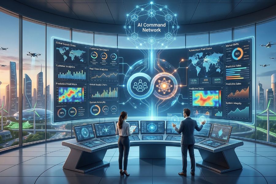 From CRM to Command Center: How the Agentic Enterprise Is Reshaping Business in 2026