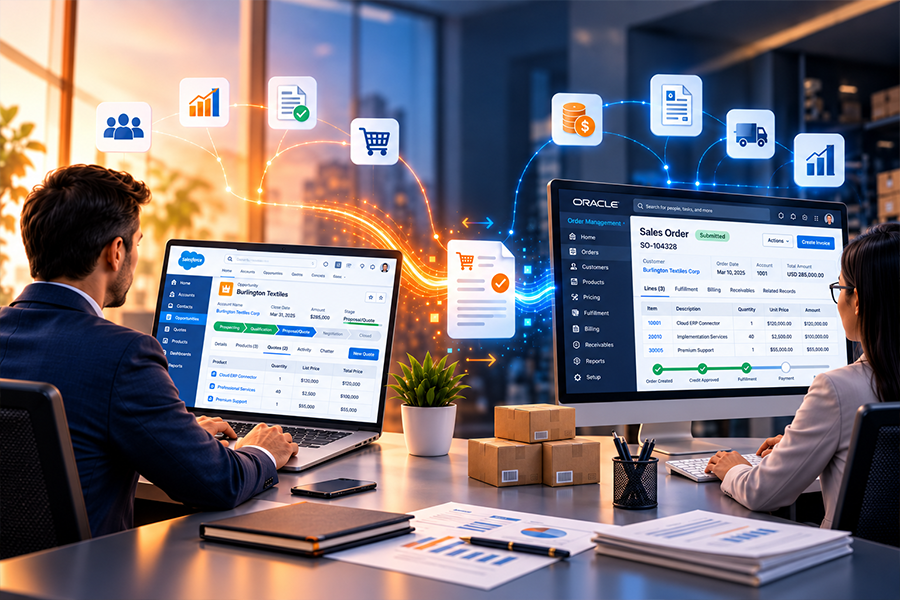 Your Quote Lives in Salesforce. Your Invoice Lives in Oracle. That Gap May Be Costing You Money_Image.